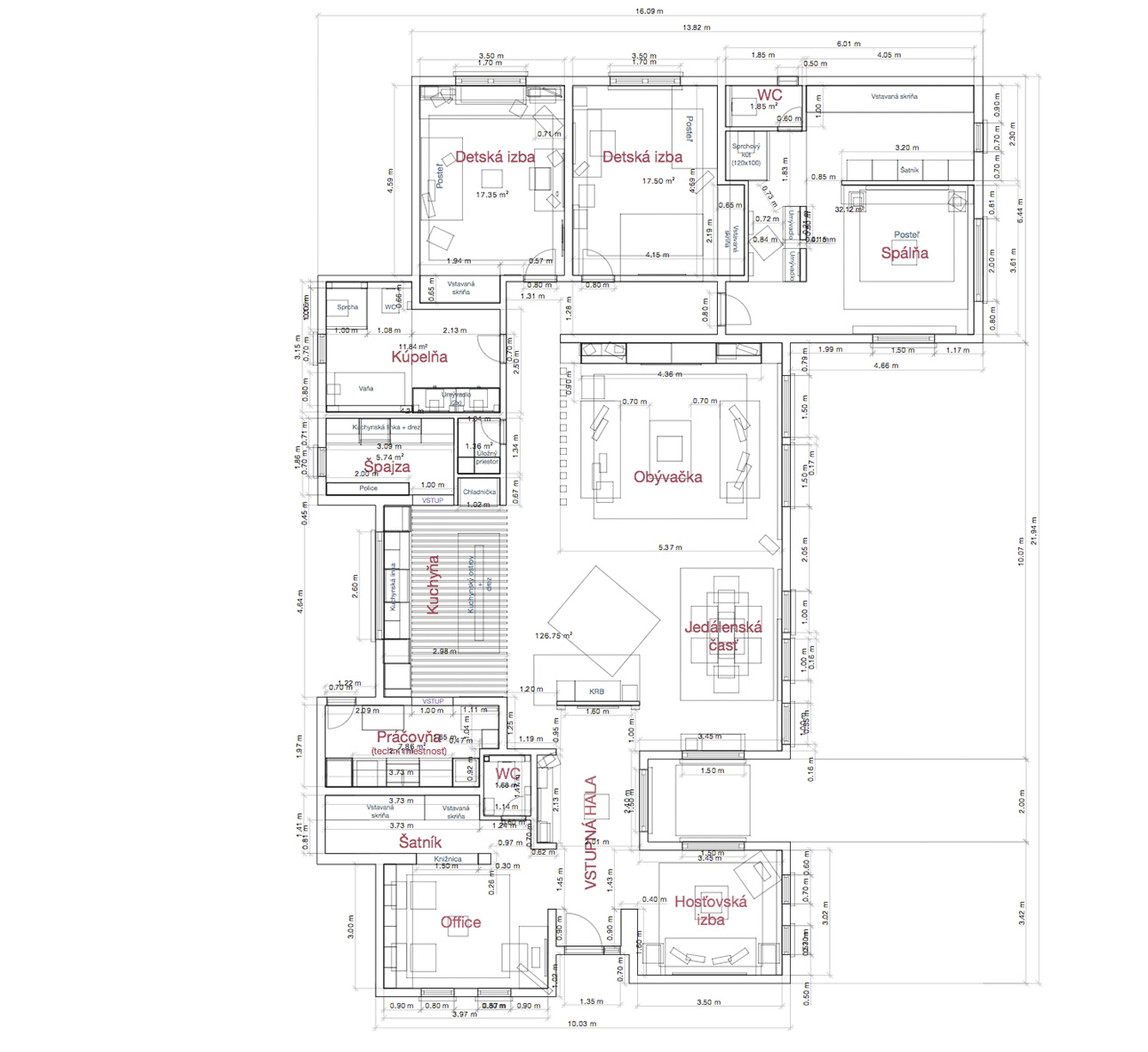 Katarina Sykora Interior Design projekt navrh